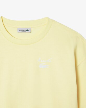 T-shirt in cotone con logo