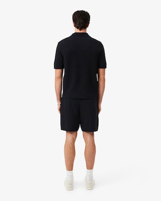Shorts in maglia boucl&eacute;