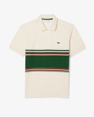 Polo a righe Made in France classic fit