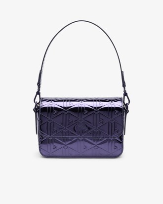 Borsa a spalla metallizzata