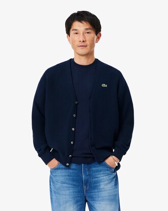 Cardigan in maglia di cotone