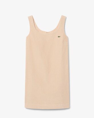 Sleeveless Corduroy Dress