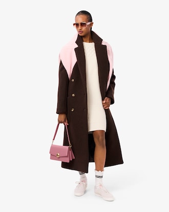 Borsa in pelle con patta Tennis Bliss