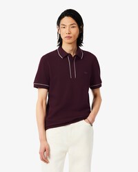 Polo regular fit in piqu&eacute; elasticizzato Paris