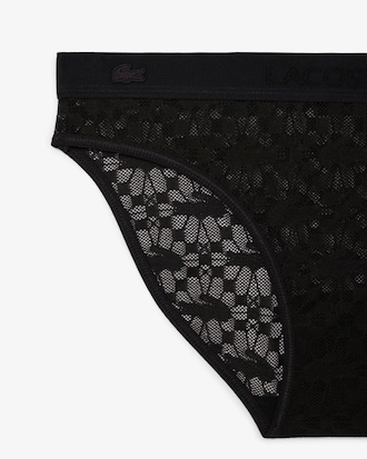 Slip in mesh con logo in vita