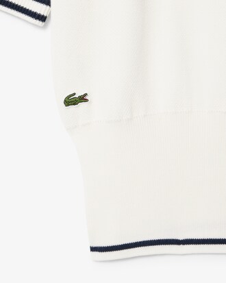 Polo in cotone a coste di produzione francese