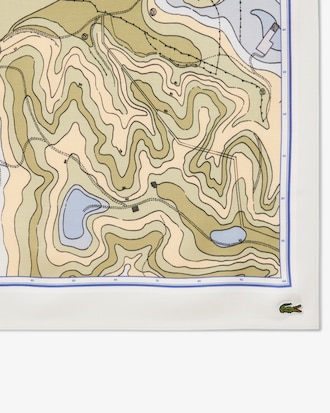 Sciarpa con stampa Chantaco