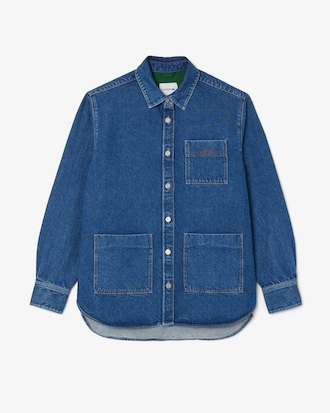 Overshirt oversize in denim