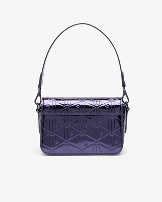 Borsa a spalla metallizzata