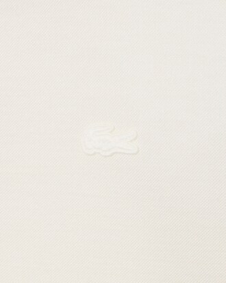 Polo dal taglio oversize in piqu&eacute; di seta Runway