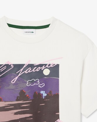 T-shirt in cotone con stampa