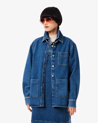 Overshirt oversize in denim