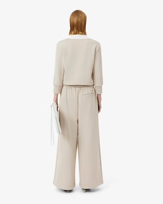 Joggers in raso Runway