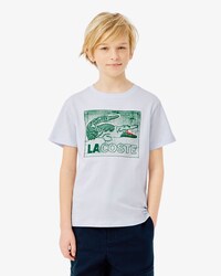 T-shirt in cotone con stampa grafica