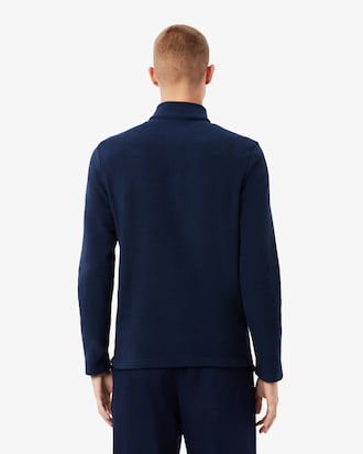 Pile da golf con zip a un quarto