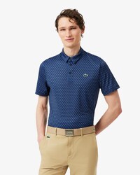 Polo da golf stampata regular fit