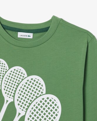 T-shirt in cotone a maniche lunghe