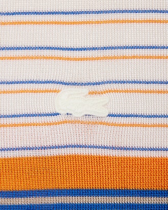 T-shirt in jersey di raso a righe Runway