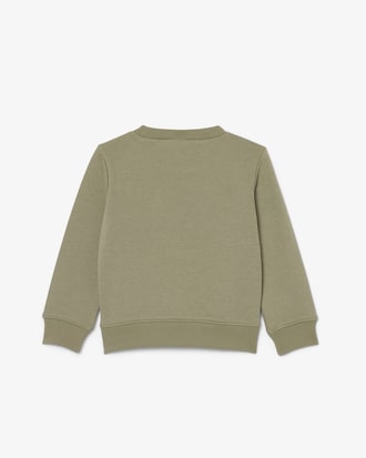 Felpa girocollo in tessuto felpato unisex