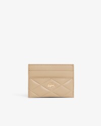 Portacarte in pelle con coccodrillo