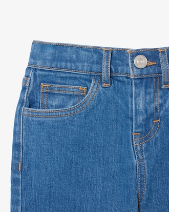 Bermuda 5 tasche in denim elasticizzato