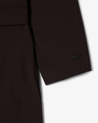 Trench oversize in misto lana