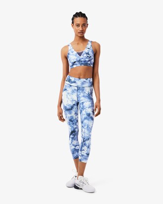 Leggings sportivi elasticizzati stampati ultra dry