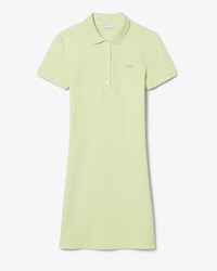 Vestito polo slim fit in mini piqu&eacute; stretch