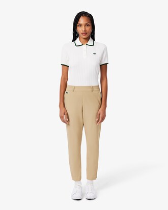 Pantaloni da golf in twill elasticizzato