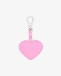 Portachiavi con charm cuore e a "L"
