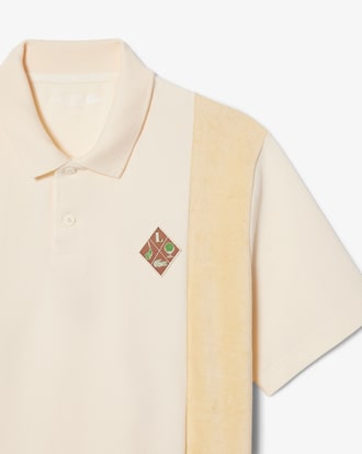 Polo da golf in Piqu&eacute; relaxed fit