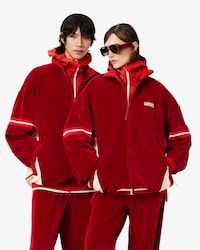 Giacca della tuta in velour Runway
