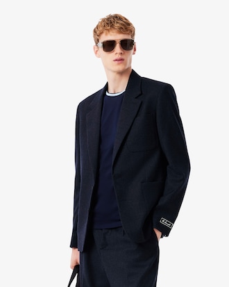 Blazer in feltro di lana