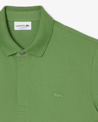 Polo regular fit in piqu&eacute; elasticizzato Paris