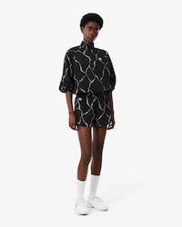 Shorts da tennis foderati con stampa riflettente