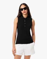 Polo slim fit senza maniche elasticizzata L.12.D