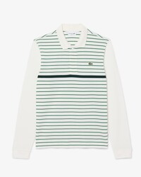 Polo a righe in piqu&eacute; classic fit