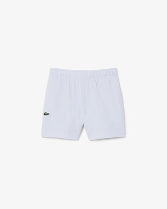Shorts sportivi in taffet&agrave; a rombi