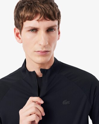 Felpa sportiva elasticizzata Ultra Dry con zip