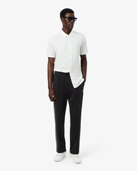 Pantaloni della tuta in piqu&eacute; con bordo