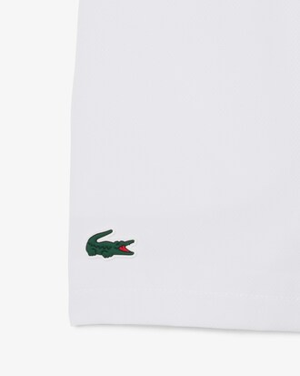 Shorts sportivi in taffet&agrave; a rombi