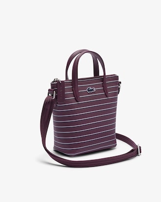 Mini shopping bag a righe L.12.12 Concept