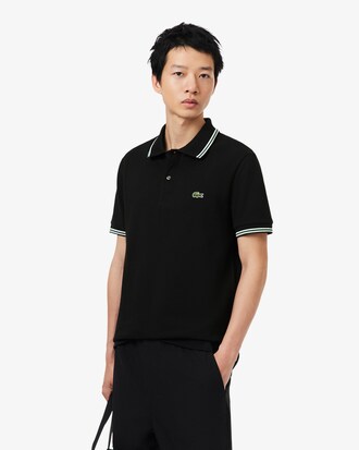 Polo L.12.12 regular fit con bordo in risalto
