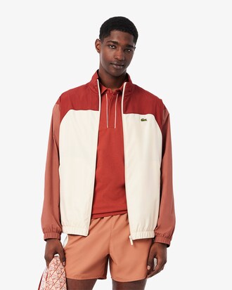 Giacca della tuta impermeabile color block