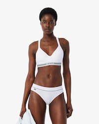 Bralette imbottita in cotone stretch