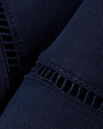 Bermuda oversize in misto lino fluido