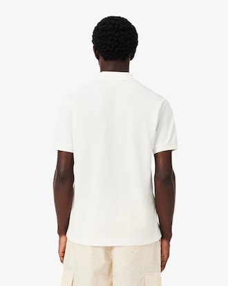 Polo classic fit con marchio grafico