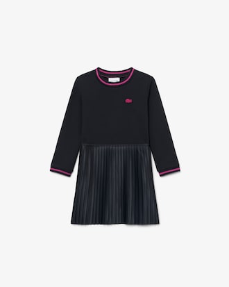 Abito t-shirt a pieghe