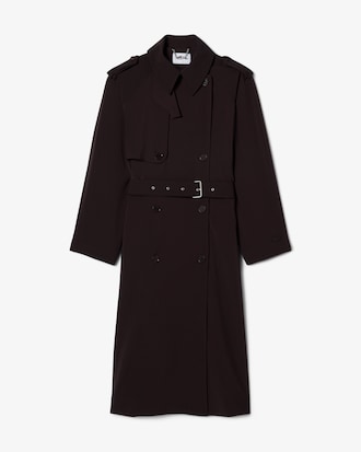 Trench oversize in misto lana