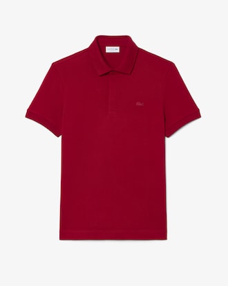Polo regular fit in piqu&eacute; elasticizzato Paris